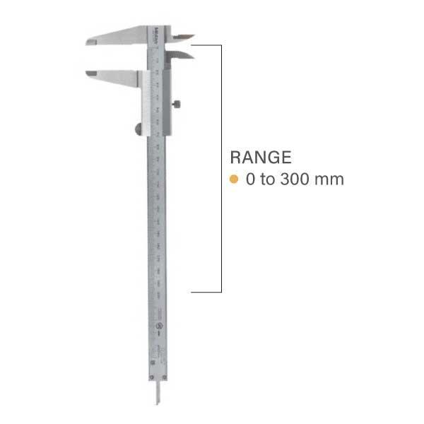 Mitutoyo M-530-109 เครื่องวัดคาลิเปอร์เวอร์เนียร์ (0 ถึง 300mm)-photo0