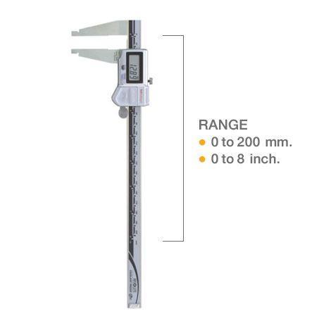 Mitutoyo M-550-311-10 ABSOLUTE Digimatic Caliper เครื่องวัดคาลิเปอร์แบบดิจิตอล (0 - 8")-photo0