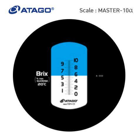 Atago MASTER-10alpha เครื่องวัดความหวาน (Brix Refractometer)-photo1