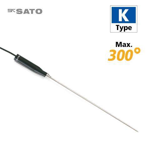 SK Sato MC-K7106 โพรบวัดอุณหภูมิยางมะตอย (Asphalt Temperature Probe) Max.300℃ (Type K)-photo0