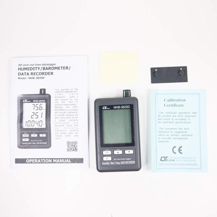 Lutron MHB-382SD เครื่องบันทึกความดันบรรยากาศ | SD Card Data Logger-photo10