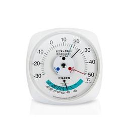 SK Sato MINI-MAX ที่วัดอุณหภูมิและความชื้นสัมพัทธ์ติดผนัง (-30 To 50°C)-small-photo0