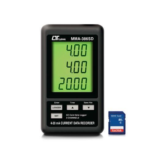 Lutron MMA-386SD 4 to 20 mA เครื่องบันทึกไฟฟ้ากระแสตรง-photo0