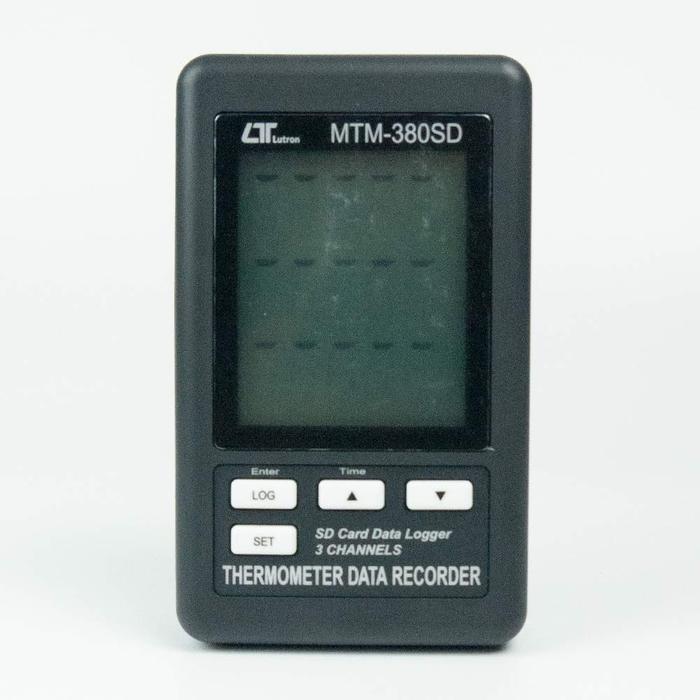 Lutron MTM-380SD เครื่องบันทึกอุณหภูมิ 3ช่องโพรบ | Max.1300°C-photo13