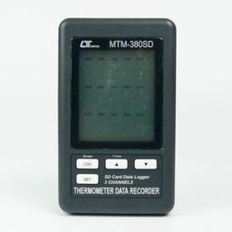 Lutron MTM-380SD เครื่องบันทึกอุณหภูมิ 3ช่องโพรบ | Max.1300°C-small-photo13