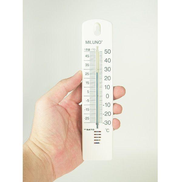 SK Sato Miluno ปรอทวัดอุณหภูมิห้องแบบติดผนัง (-30 To 50°C)-photo2