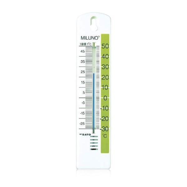 SK Sato Miluno-Green ปรอทวัดอุณหภูมิ (-30 to 50°C)-photo0