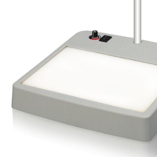 Otsuka O-LIGHT-5-CL-4XAR โคมไฟแว่นขยายแบบมีไฟส่วนฐาน│Big Recta-Lens Series-photo2