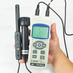 Lutron O2H-9903SD เครื่องวัดออกซิเจนในอากาศ 5in1 | SD Card-small-photo10