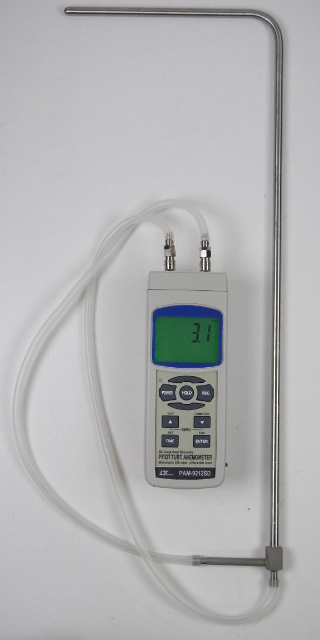 Lutron PAM-9212SD เครื่องวัดความเร็วลม แบบ Pitot Tube-photo4
