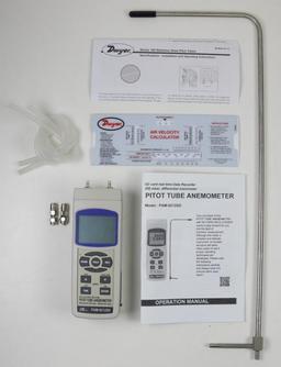 Lutron PAM-9212SD เครื่องวัดความเร็วลม แบบ Pitot Tube-small-photo5