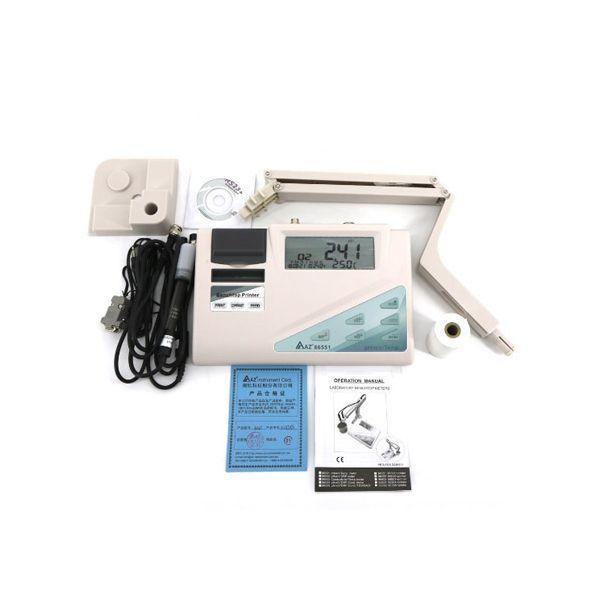 AZ PH-86551 เครื่องวัดคุณภาพน้ำแบบตั้งโต๊ะ (pH/ mV/ Temp.) | With printer-photo2