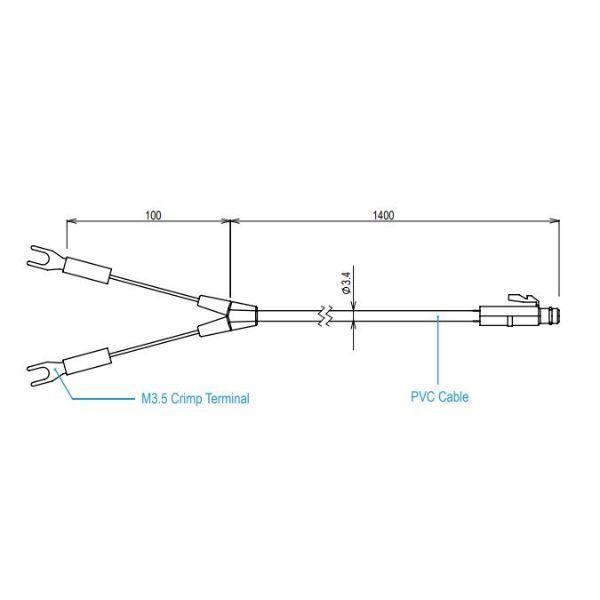 TND PIC-3150  Input Cable for RTR505B, TR-55i-P-photo1