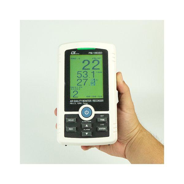 Lutron PM-1063SD เครื่องวัดอนุภาคอากาศ 3in1 (PM2.5)-photo1