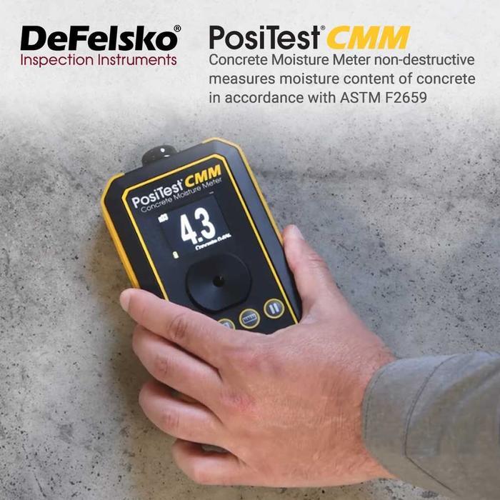 Defelsko PosiTest CMM เครื่องวัดความชื้นปูนและคอนกรีต แบบไม่ทำลายพื้นผิว-photo0