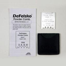 DeFelsko Powder Comb หวีเช็คความหนาผิวเคลือบ | Model 4 (Um)-small-photo1