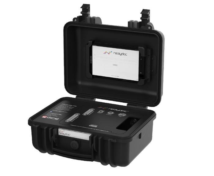 เครื่องทดสอบรีเลย์เเบบพกพาแสดงผลผ่าน android tablet-photo0