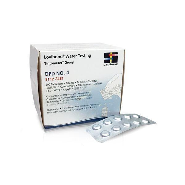 Lovibond RE-511222BT DPD No.4 เม็ดยาวัดคลอรีน-photo0