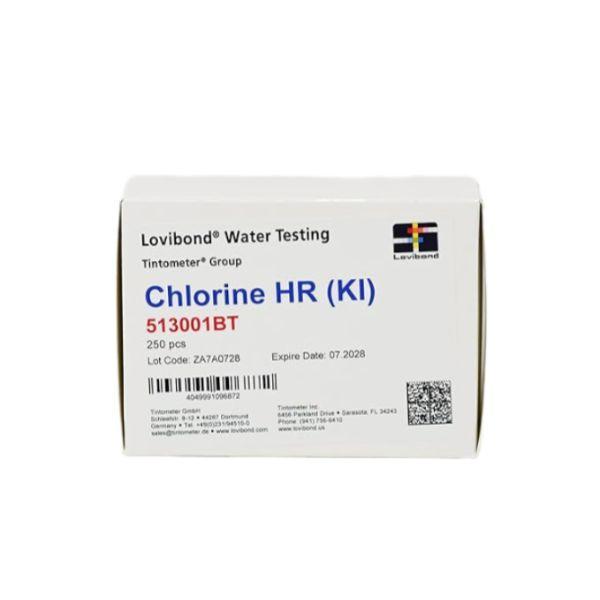 Lovibond RE-513001BT Chlorine HR (KI) เม็ดยาวัดคลอลีน-photo0