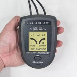 Lutron RT-616 เครื่องทดลองลำดับเฟส-small-photo1