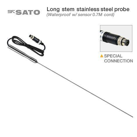 SK Sato S270WP-03 โพรบวัดอุณหภูมิปลายมนยาว (Round End-Waterproof) | Cable 0.7 M-photo0