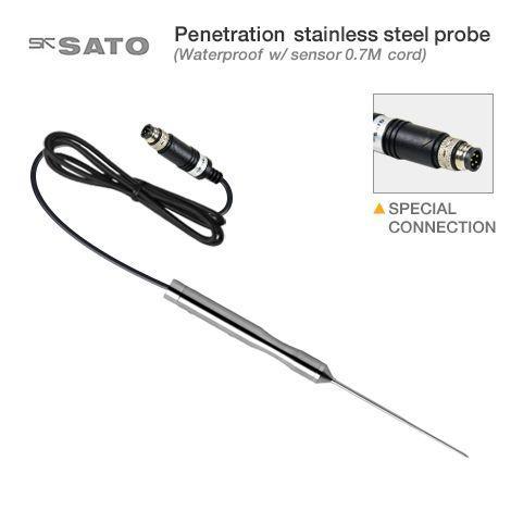 SK Sato S270WP-05 โพรบวัดอุณหภูมิปลายแหลม (Point End-Waterproof) | Cable 0.7 M-photo0