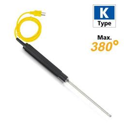 Rixen SK-04 โพรบวัดอุณหภูมิพื้นผิว Max.380℃ (Type K)-small-photo0