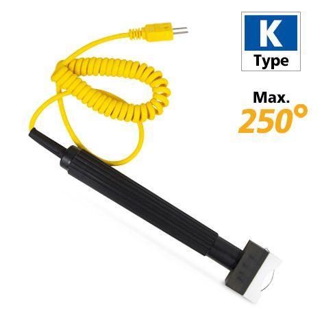 Rixen SK-05 โพรบวัดอุณหภูมิพื้นผิวท่อ Max. 250°C (Type K)-photo0