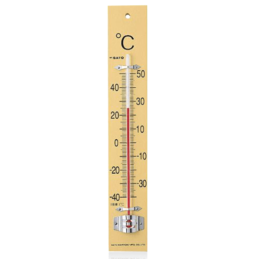 SK Sato SK-1510-40 ปรอทวัดอุณหภูมิ ฐานแผ่นไม้ (-40 To 50°C)-photo0