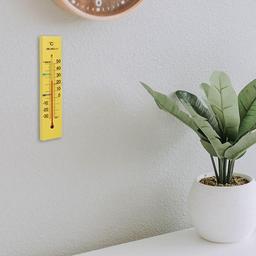 SK Sato SK-1514-50 (Yellow) ปรอทวัดอุณหภูมิห้องแบบติดผนัง (-30 to 50°C)-small-photo2