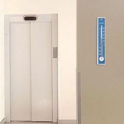 SK Sato SK-1515-30 (Blue) ปรอทวัดอุณหภูมิห้องแบบติดผนัง (-30 To 50°C)-small-photo1