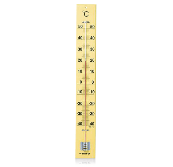 SK Sato SK-1530-30 ปรอทวัดอุณหภูมิ ฐานแผ่นไม้ (-40 To 50°C)-photo0