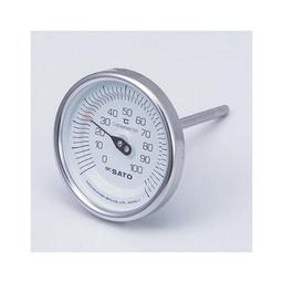 SK Sato SK-2010-72 BM-T-90S ที่วัดอุณหภูมิ Bimetal Thermometers (100 mm)-small-photo0
