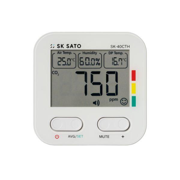 SK Sato SK-40CTH  CO2 มอนิเตอร์วัดคาร์บอนไดออกไซด์ CO2 Monitor Mini-photo0