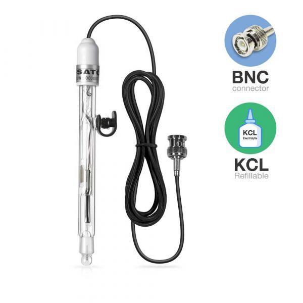 SK Sato 640S-3 โพรบวัดค่าพีเอชสำหรับเครื่องรุ่น SK-620PH / SK-620PHII / SK-650PH | BULB-Style-photo0
