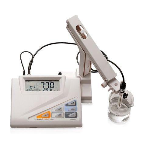 SK Sato SK-650PH เครื่องวัดพีเอชแบบตั้งโต๊ะพร้อมแขนยึดจับ-photo0