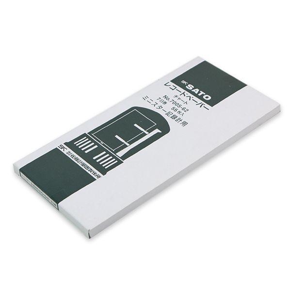 SK Sato SK-7005-62 7 Day Chart สำหรับ Mini-Star Thermohygrograph-photo1