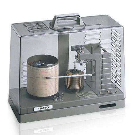 SK Sato SK-7237-00 NSII-BQ Sigma II Barograph (Quartz Type)-photo0