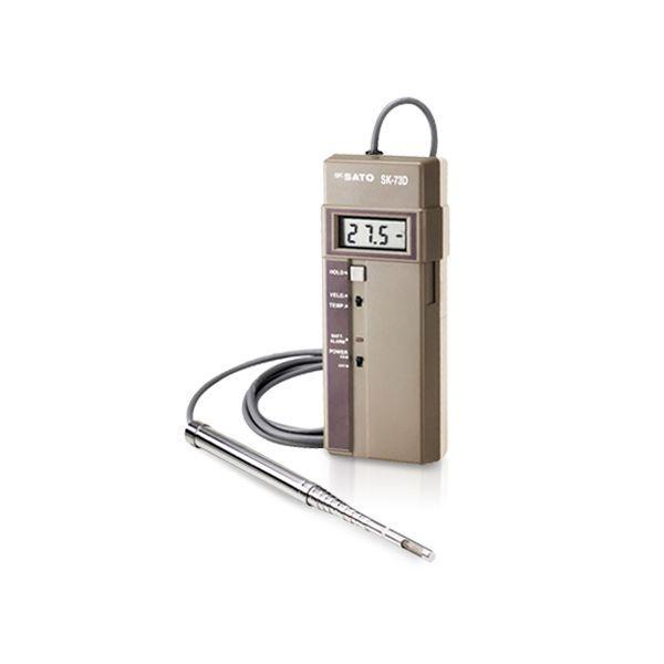 SK Sato SK-73D เครื่องวัดความเร็วลมแบบ HOT WIRE-photo0