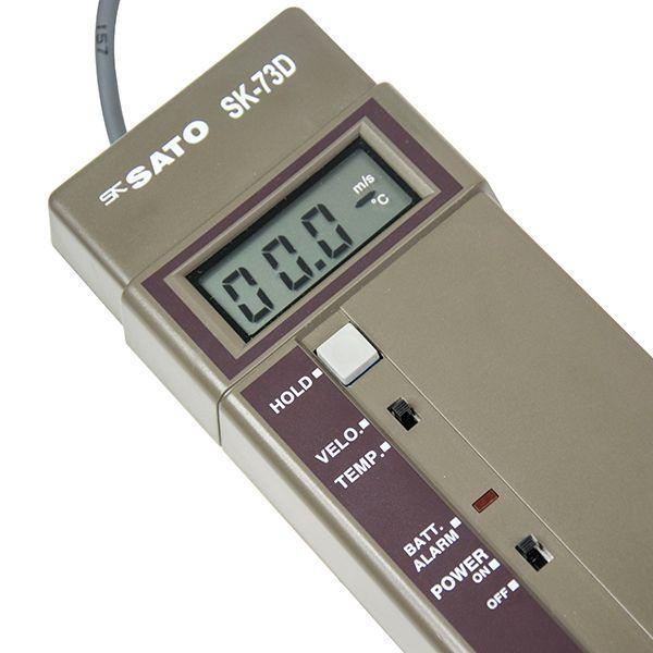 SK Sato SK-73D เครื่องวัดความเร็วลมแบบ HOT WIRE-photo1