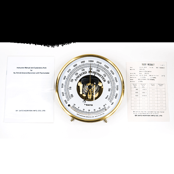 SK Sato SK-7610-20 บารอมิเตอร์แบบแอนเนอรอยด์-photo4
