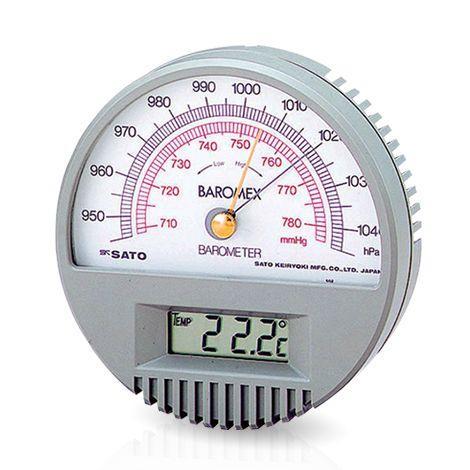 SK Sato SK-7612-00 บารอมิเตอร์แบบอะนาล็อก-photo0