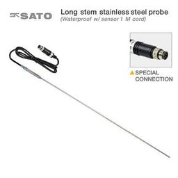 SK Sato SK-8079-21 โพรบวัดอุณหภูมิกันน้ำแบบปลายแหลม (Sleeve type probe) | Cable 1 M-small-photo0