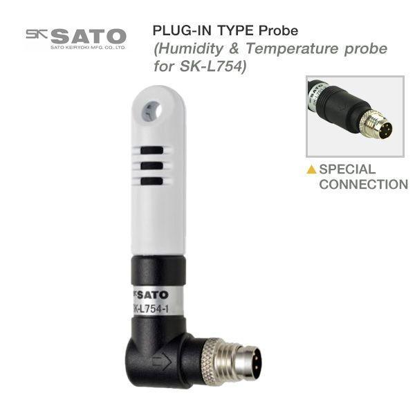 SK Sato SK-L754-1 โพรบวัดอุณหภูมิและความชื้นสัมพัทธ์ (Plug-In Type) | For SK-L754-photo0