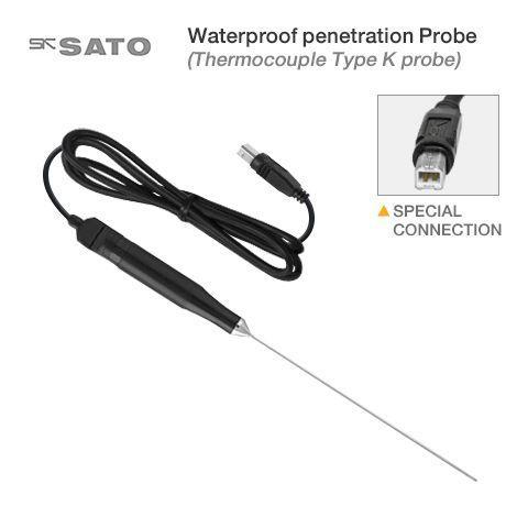 SK Sato SK-S100WK โพรบวัดอุณหภูมิกันน้ำ (Type K) | Cable 1.1m-photo0