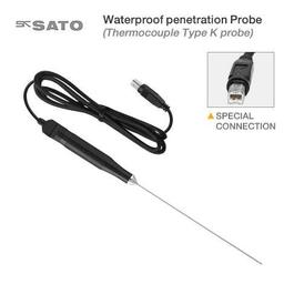 SK Sato SK-S100WK โพรบวัดอุณหภูมิกันน้ำ (Type K) | Cable 1.1m-small-photo0