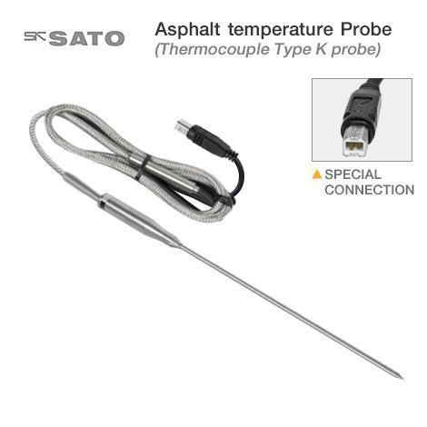 SK Sato SK-S103K โพรบวัดอุณหภูมิ Asphalt Temperature (Type K) | Cable 1.1m-photo0