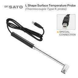 SK Sato SK-S308K โพรบวัดอุณหภูมิพื้นผิว L shape (Type K) | -30 to 600°C-small-photo0