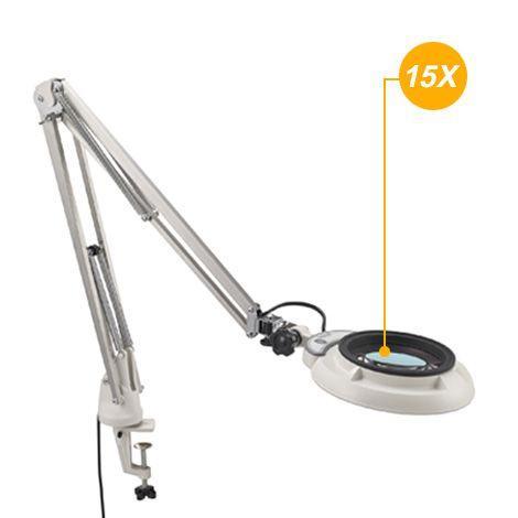 Otsuka SKKL-F-15X โคมไฟแว่นขยาย (Free-Arm Type) | กำลังขยาย 15 เท่า-photo0
