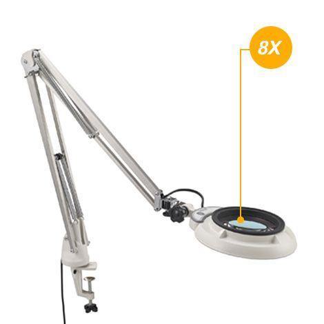 Otsuka SKKL-F-8X โคมไฟแว่นขยาย (Free-Arm Type) | กำลังขยาย 8 เท่า-photo0